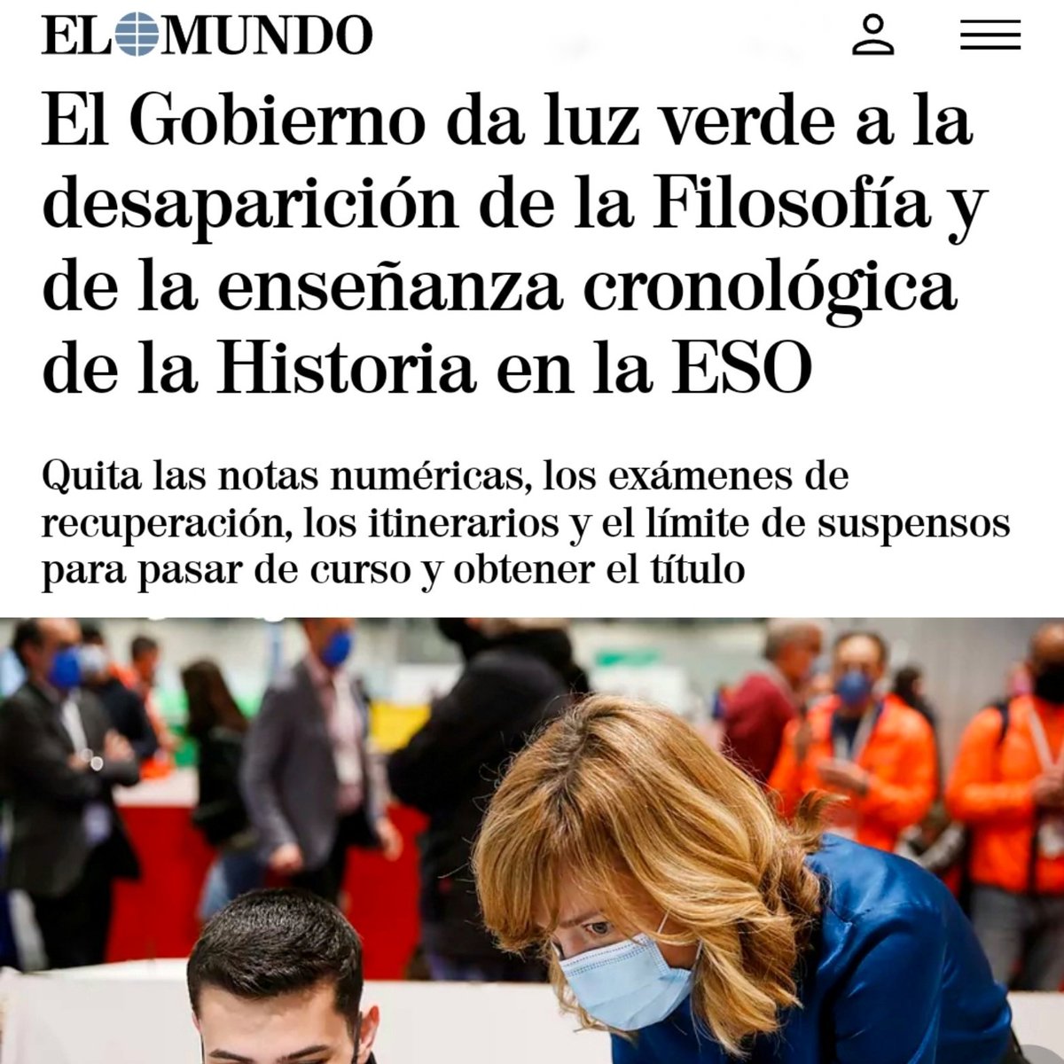 CCRadovic2012's tweet image. UN PAÍS SIN FILOSOFÍA ESTÁ DESTINADO A LA SERVIDUMBRE 
🇪🇦🤦🏽‍♂️🇨🇱 Les dije, la estupidez siempre puede ampliar sus límites. #DocFiles #DrFile #DoctorFile