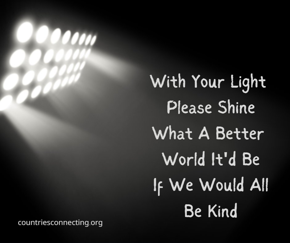 spot.fund/cEr1kc 
Thank you for our first two donations to Countries Connecting! If you click the link above you can read a small update and info about fund allocation! Keep shining your light bright for humanity's tomorrows!