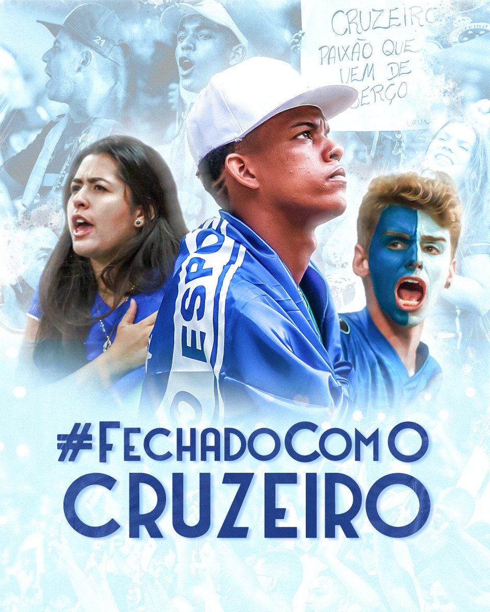 Quem aí está #FechadoComOCruzeiro?