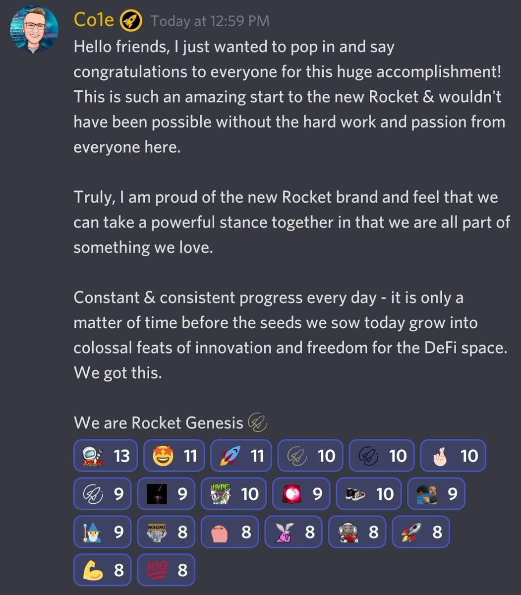 Elle | Community Manager RocketGenesis tweet media