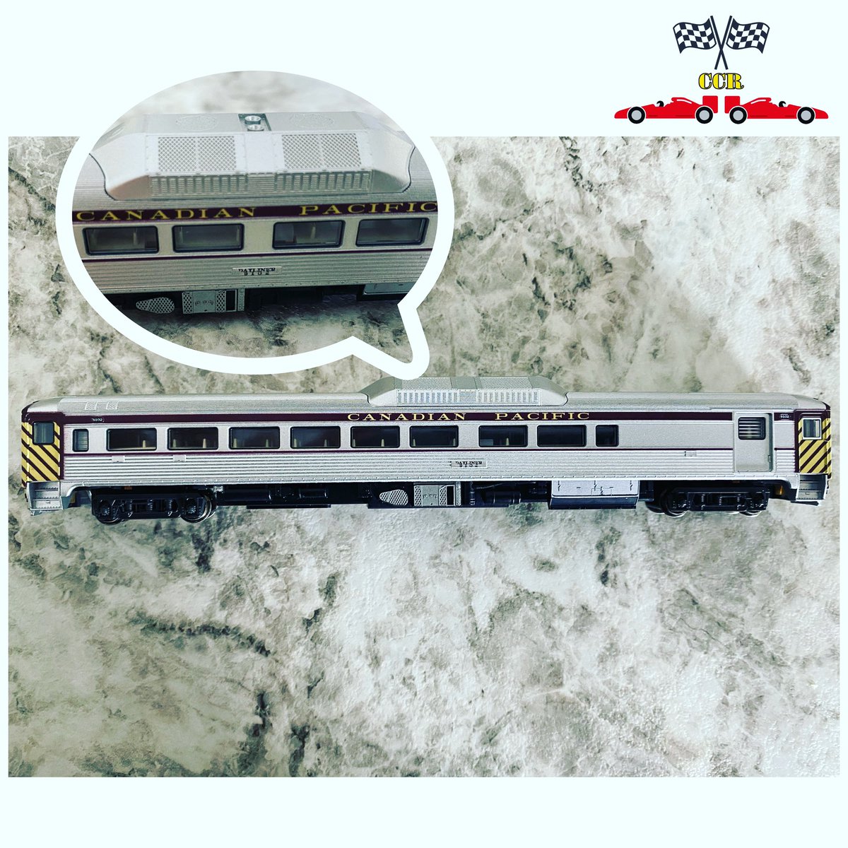 CANCarRaceAndM1's tweet image. New arrival - Model Railway
N scale - Kato Budd RDC Railcar - Canadian Pacific 🇨🇦🚋

#CANCarRaceAndModel
#ModelRailway
#ModelCollection
#PEI #Summerside