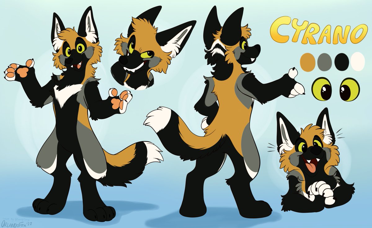 Orlando_Fox's tweet photo. New fox friend!

Reference sheet for @Arik_Fox!

(Color assistance by @SunnyCorgi) https://t.co/OIwjSsjb8I