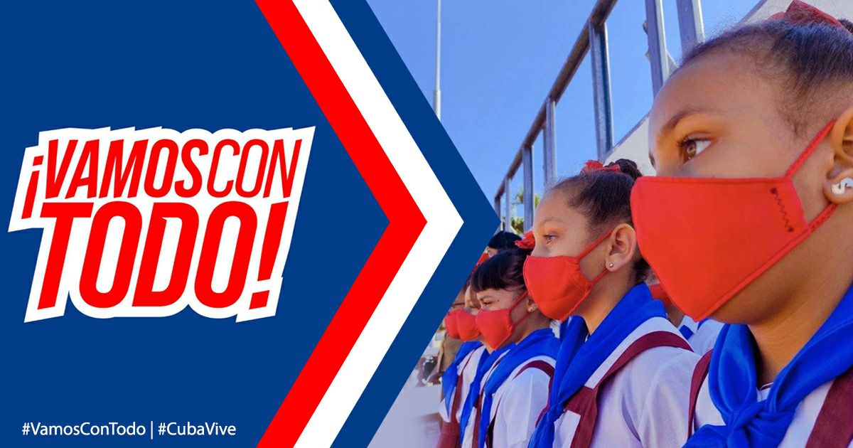 Por el futuro de las nuevas generaciones defenderemos la Patria al precio que sea necesario.

#VamosConTodo #CubaPorLaVida #DeZurdaTeam #CubaVence #CubaCoopera 

<a href="/MINSAPCuba/">Ministerio de Salud Pública de Cuba</a> <a href="/GeoPAlvarez/">Georgina Pérez Alvarez</a> <a href="/japortalmiranda/">José Angel Portal Miranda</a> <a href="/PardoRegla/">Regla Angulo Pardo</a> @ZAxTi