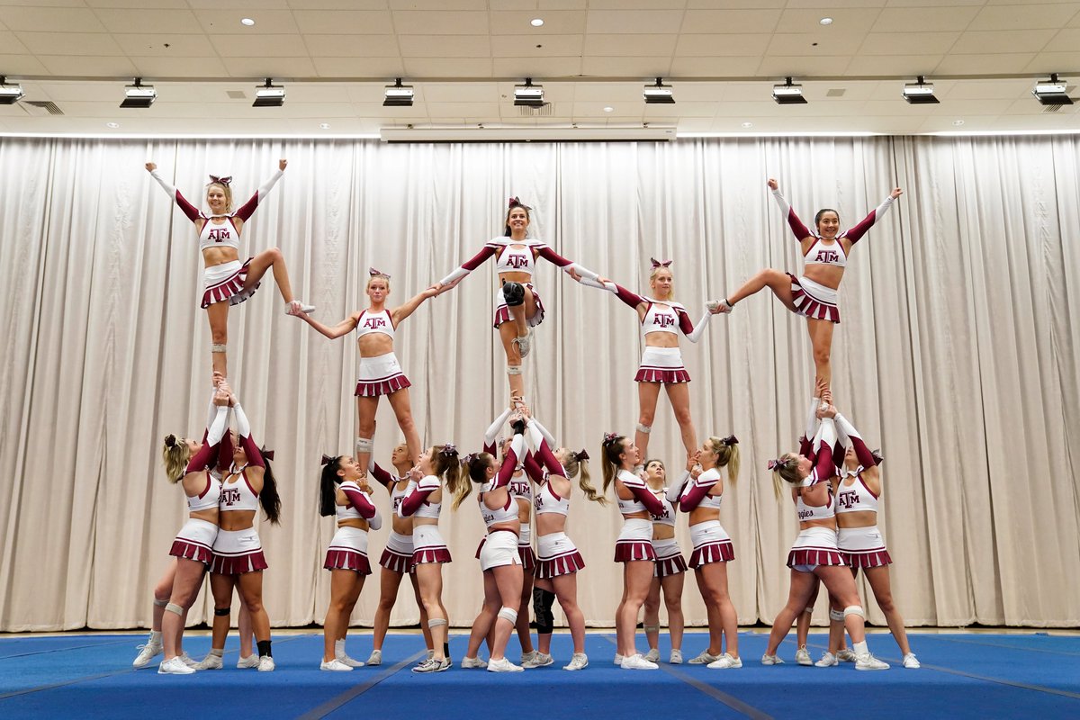 Texas A&M University (@tamu) on Twitter photo The <a href="/TAMUCheerSquad/">TAMU Cheer Squad</a> is headed to nationals in Daytona! 📣 👍
Before they leave Aggieland, show your support & get a first look at the squad's routine this Friday at their spring show off! tx.ag/TAMUCheer #tamu The <a href="/TAMUCheerSquad/">TAMU Cheer Squad</a> is headed to nationals in Daytona! 📣 👍
Before they leave Aggieland, show your support & get a first look at the squad's routine this Friday at their spring show off! tx.ag/TAMUCheer #tamu