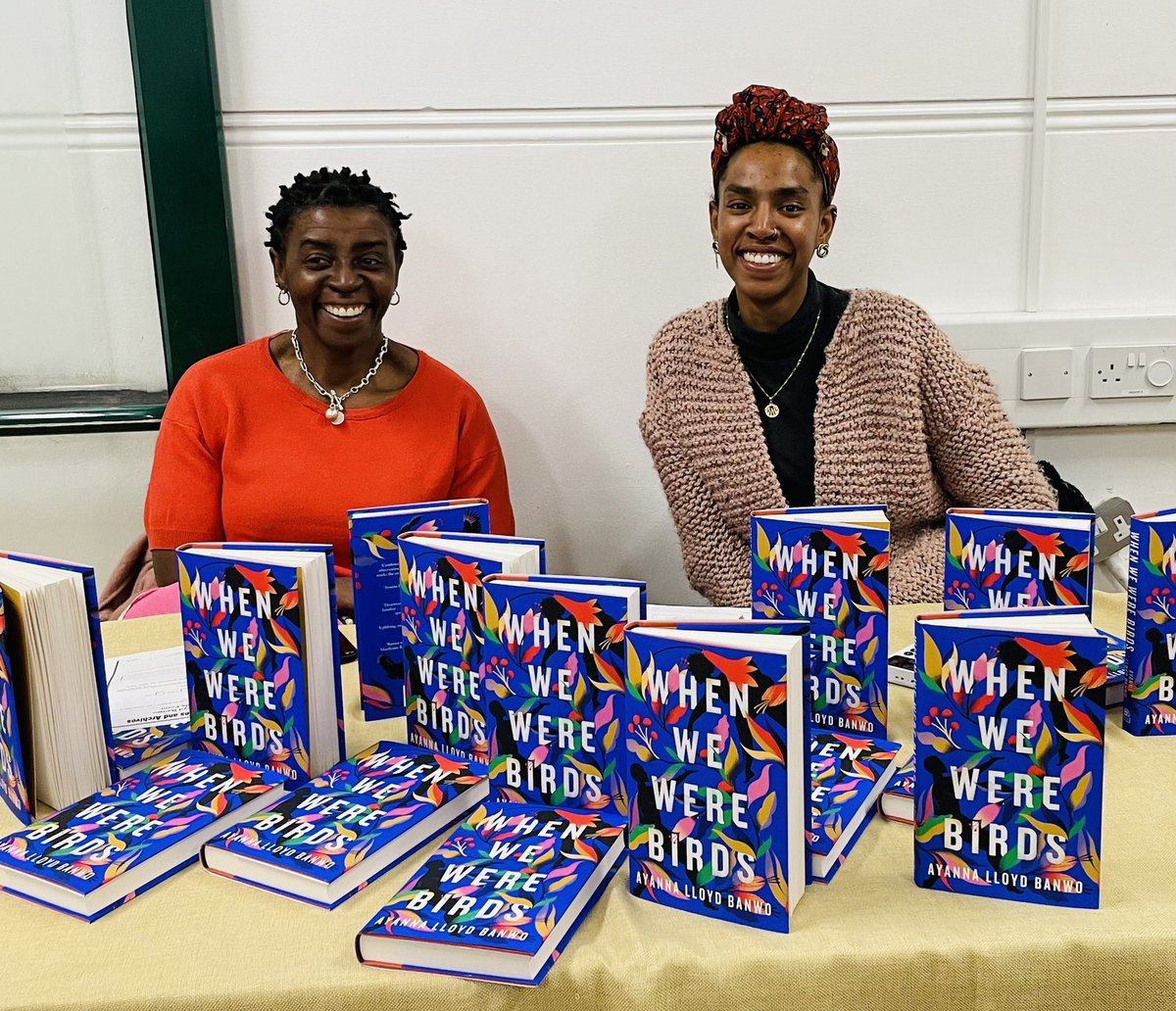 Great event last night @brixtonlibrary with author @AyaRoots in conversation with @lamlibs @Zoey_Dixon about her new book #Whenwewerebirds. Huge thanks to the brilliant @BooksRound for joining us!