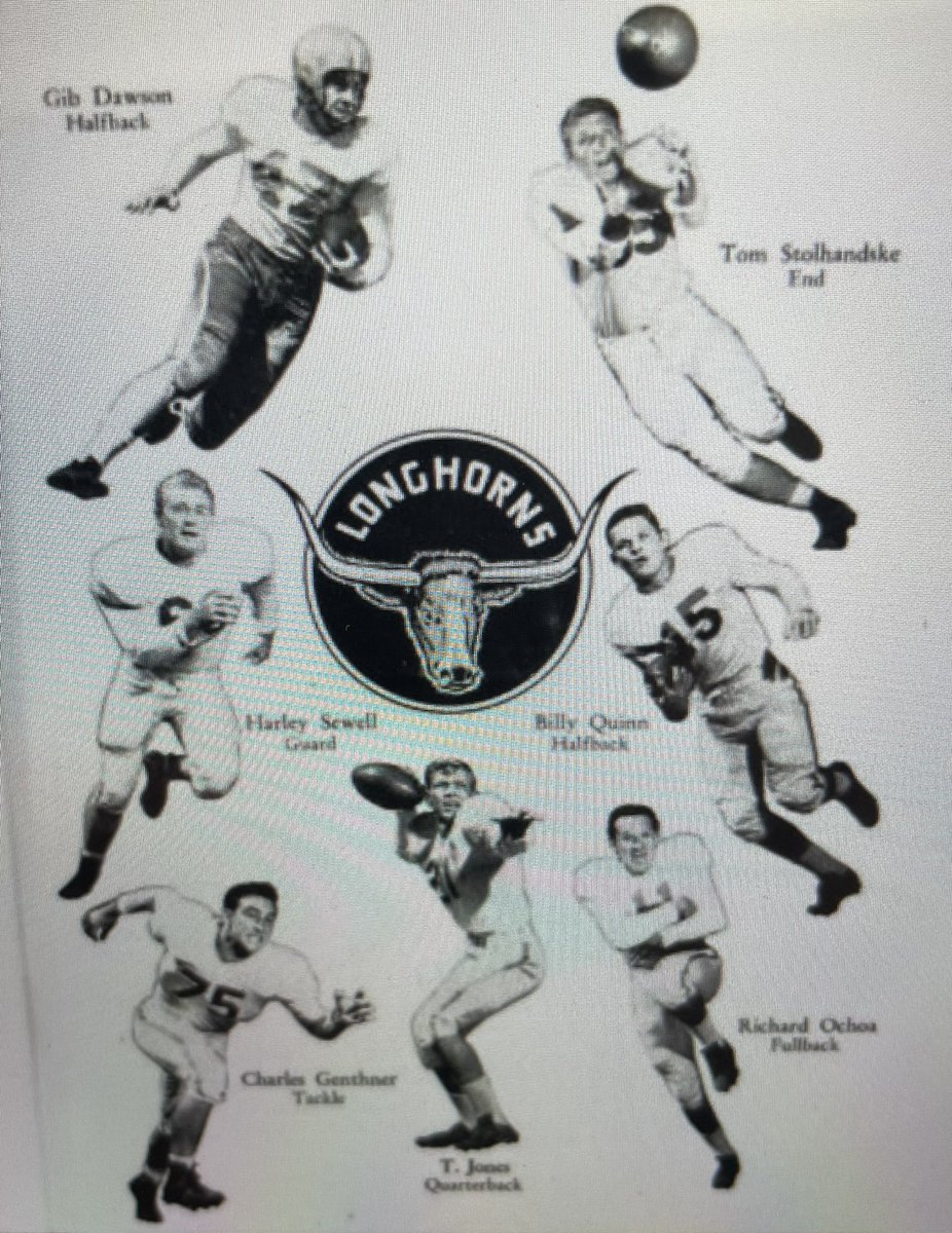 dhuntreporter's tweet photo. Ochoa was preceded in death by his “Split T” @TexasFootball teammates HB Billy Quinn (2002), HB Gib Dawson (2005) and QB James “T” Jones (2020), all of whom he loved and spoke of often. All 4 are in Texas Hall of Honor. Ochoa inducted into National Hispanic Sports Hall in 2007 https://t.co/4ZmsGZqAy7
