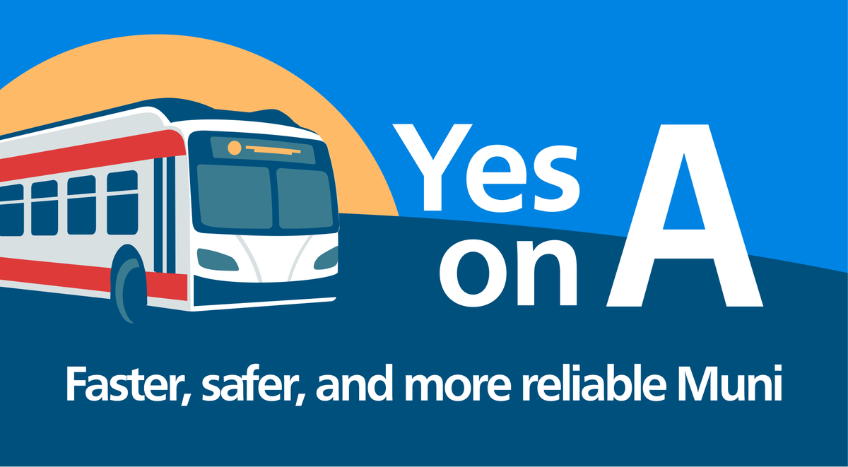 yestomuni's tweet image. Proposition A – the Muni Reliability and Street Safety Bond – is a critical investment in our transportation infrastructure that will ensure fast, safe, clean, reliable and convenient transit. 1/2

#YestoMuni #SupportPublicTransit