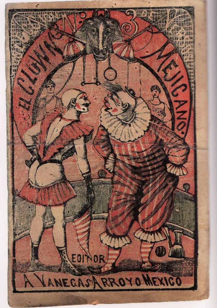 LadyClownClub's tweet photo. She paid homage to one of her favorite artists José Posada 🪅 

These are the covers that he worked he worked on during his lifetime. Made sometime in 1880-1910 

Wonder who’ll get a Posada? https://t.co/gTcucxa5Yy