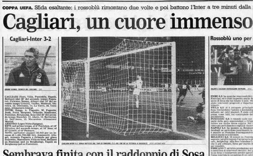 SSantos1962's tweet photo. MATCHDAY

🏆|@FVPA_net 
🆚|@Acerrana1926 

🏆|@VPG_Italy 
🆚|@FloniceSports 

Il 30 marzo 1994, impresa del Cagliari: nella semifinale d'andata di Uefa batte 3-2 l'Inter https://t.co/lZr3Gh89gp