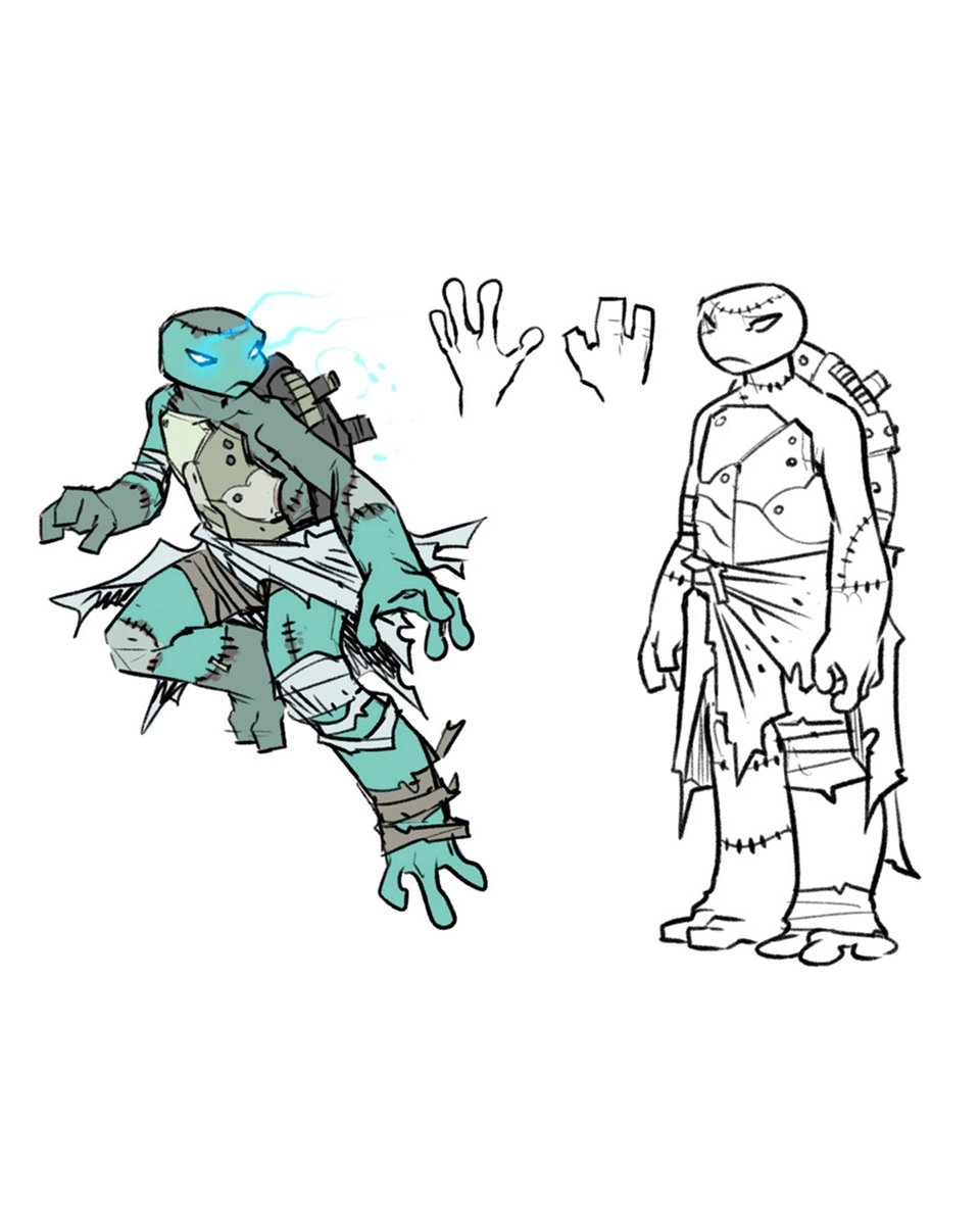 TMNT's tweet photo. Venus is here. 

🎨: @ mooncalfe1 @kevineastman86 https://t.co/0VYzHWM3pQ