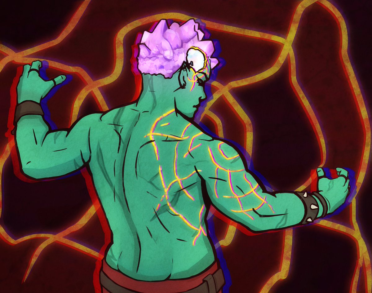 "Temporal Morass" - Finally had time to do something of Campaign 3, I just love all of them

#criticalrolefanart #criticalrole #ashton