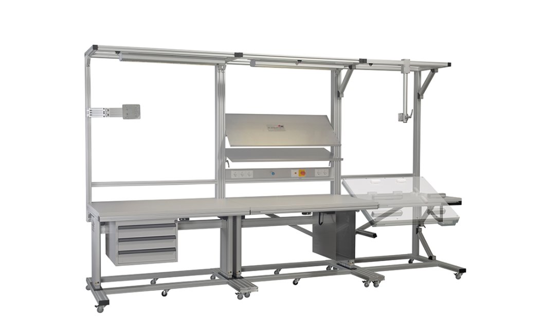 Our worktables can be tailored to your processes to ensure an ergonomic work environment and the optimum coordination of workflow #connecting #positioning https://t.co/mgseyZ4bv5 https://t.co/pHMIn4hxgK