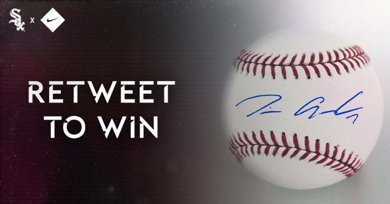 whitesox's tweet photo. RETWEET for a chance to win an autographed @TimAnderson7 baseball. #ChangeTheGame