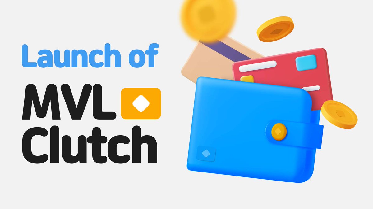 mvlchain's tweet photo. MVL launched its own cryptocurrency wallet 'Clutch'. Clutch was created for many general users to use cryptocurrency conveniently. 

Clutch App &amp; User Guide 👉 https://t.co/2UBQoSczCj https://t.co/mFBZutuv20
