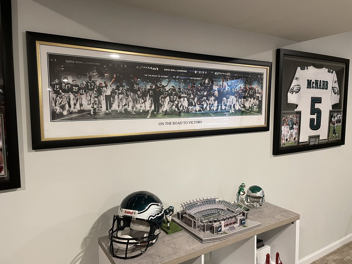 Finally got my <a href="/Spector_Art/">Spector Art</a> hung in the new basement.  Great piece of artwork Jordan!