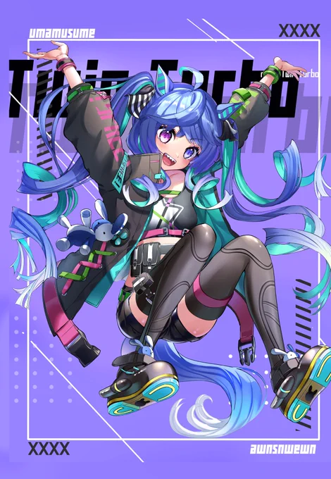 黒🕵️‍♀️

#今月描いた絵を晒そう #ウマ娘  #ツインターボ #トウカイテイオー 