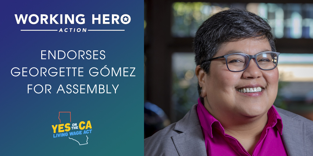 WorkingHeroAct's tweet photo. #SanDiego you have a real #WorkingHero to vote for....all in for @GomezForAD80 ! https://t.co/kdzv7uCdFj