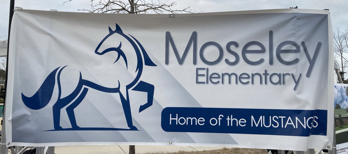 So excited to announce that we are the Moseley Mustangs! Many thanks to our families, staff &amp; community for celebrating with us this evening! Thanks to all of sponsors that helped make this a fun event for our Mustangs! More photos coming soon! #oneCCPS @ccpsinfo