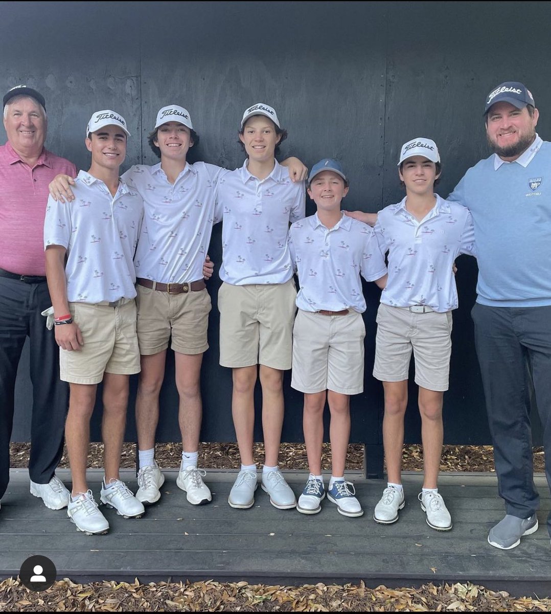 hhpgolf's tweet photo. Yesterday, HHP Red squad defeated HHCA, Camila Burnett with medalist 39.
Today, HHP Blue blitzed the region field @belfair_1811 
G. Fader 33 (-2) medalist 
@jeeppatrick2024 35
@CrousoreJack 40
T. Graziano 41
Team 150 https://t.co/jHZtA3aKV4