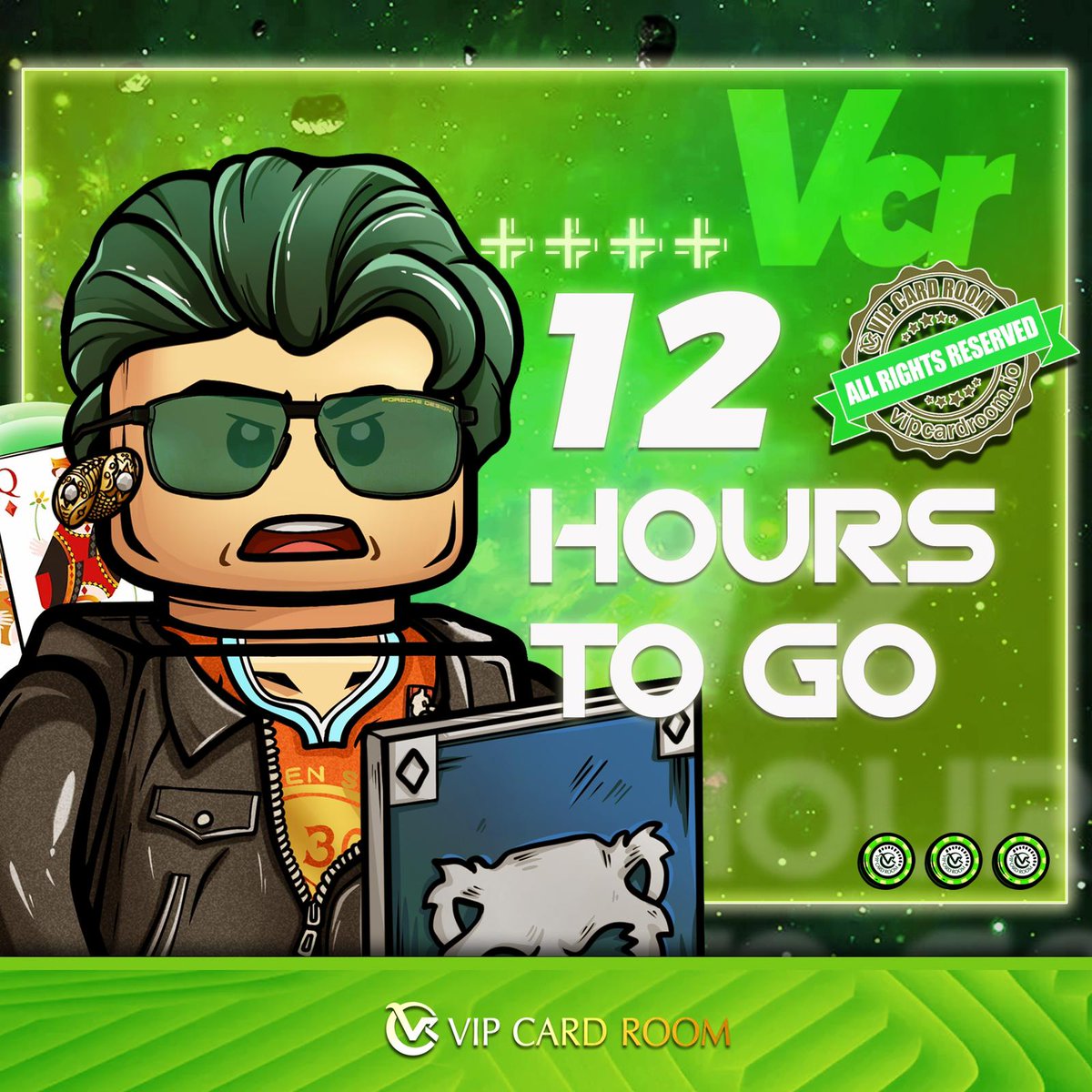vipcardroom's tweet photo. ๐ฅPresale starts in 12hrs:
โฐ 31 March 21:00 GMT+8
Are you ready?
#PreSale #OGonly #NFTs #OpenSEA #VIPCardRoom https://t.co/bOYyGGaz5B