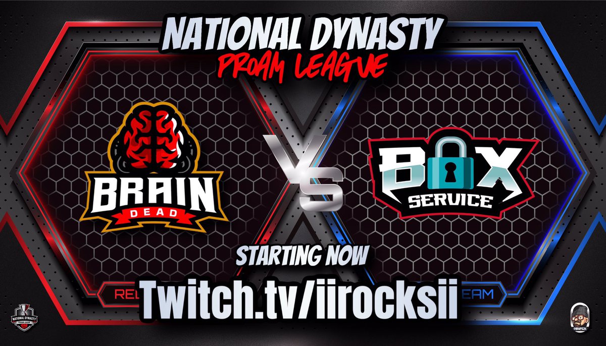 Box Service eSports (@boxesports) on Twitter photo 🚨RD2 of the <a href="/NatDynastyPL/">National Dynasty Pro Am League</a> Playoffs🚨
PG <a href="/rocks2_k/">IIRocksII🇵🇷</a>
SG <a href="/lAustinMcl/">Austin. 🇨🇦🏀</a>
SF <a href="/zDoryyy/">lllDoryylll</a>
PF <a href="/sofrito_2k/">Sofrito 🇵🇷</a>
C <a href="/lryanfloresl/">Ryan Flores</a>
🎥twitch.tv/IIRocksII
<a href="/iNetworkSports/">iNetwork</a> <a href="/yeynotgaming/">YEYNOT</a> <a href="/IPPA_2K/">International Pro Am Players Association</a> <a href="/Big_Brudda_PURP/">Coach Purp</a> 🚨RD2 of the <a href="/NatDynastyPL/">National Dynasty Pro Am League</a> Playoffs🚨
PG <a href="/rocks2_k/">IIRocksII🇵🇷</a>
SG <a href="/lAustinMcl/">Austin. 🇨🇦🏀</a>
SF <a href="/zDoryyy/">lllDoryylll</a>
PF <a href="/sofrito_2k/">Sofrito 🇵🇷</a>
C <a href="/lryanfloresl/">Ryan Flores</a>
🎥twitch.tv/IIRocksII
<a href="/iNetworkSports/">iNetwork</a> <a href="/yeynotgaming/">YEYNOT</a> <a href="/IPPA_2K/">International Pro Am Players Association</a> <a href="/Big_Brudda_PURP/">Coach Purp</a>