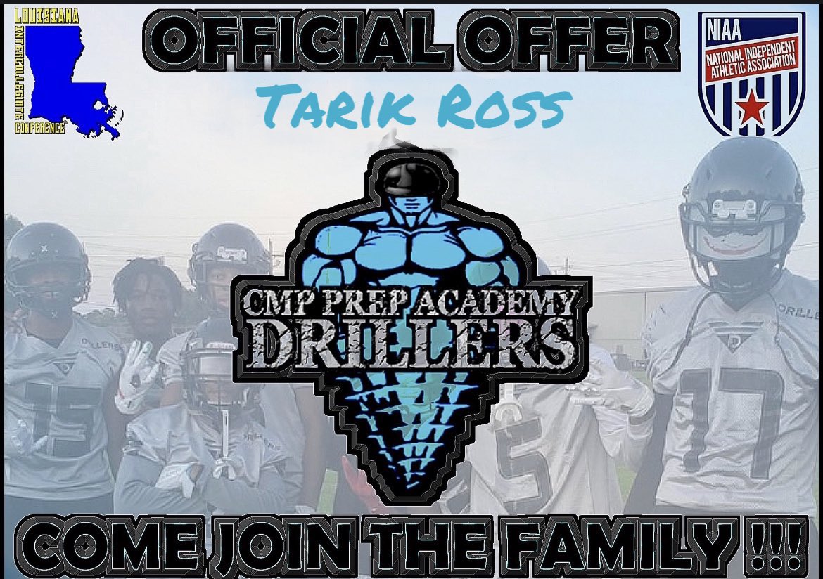 TarikRoss2's tweet photo. Blessed to receive an offer from cmp prep academy @CMPprepacademy https://t.co/Iq8XTrnol2