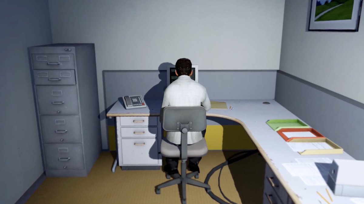 pushsquare's tweet photo. The Stanley Parable: Ultra Deluxe Finally Launches This April on PS5, PS4 https://t.co/Zd9501QEKG #Repost #CrowsCrowsCrows #PS4 #TheStanleyParable #ReleaseDates #Trailers https://t.co/wbWyVNf6Dc