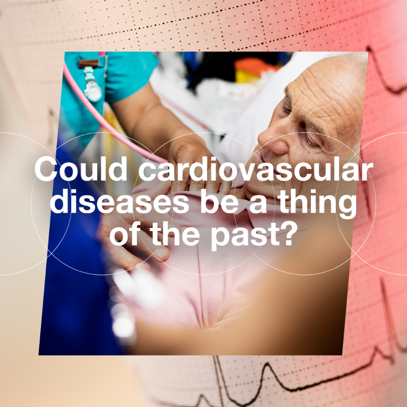 Bayer's tweet photo. It's an era of incredible #discovery. A wave of #innovation combining the life sciences and data is transforming health and nutrition. Learn about a future of possibilities, from curing diseases to growing more food with less resources. Join us for a live discussion April 1!