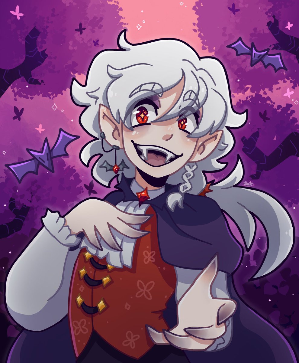 LonksAdventures's tweet photo. Look at this funky little vampire lord! He’s off to commit so many crimes!
#alsmp #alsmpfanart #AfterlifeSMP #scottsmajorfanart #mcyt https://t.co/ehaRZLYvOi