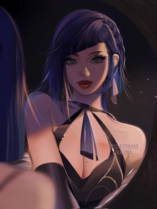 Yelan my beloved...

#GenshinImpact 