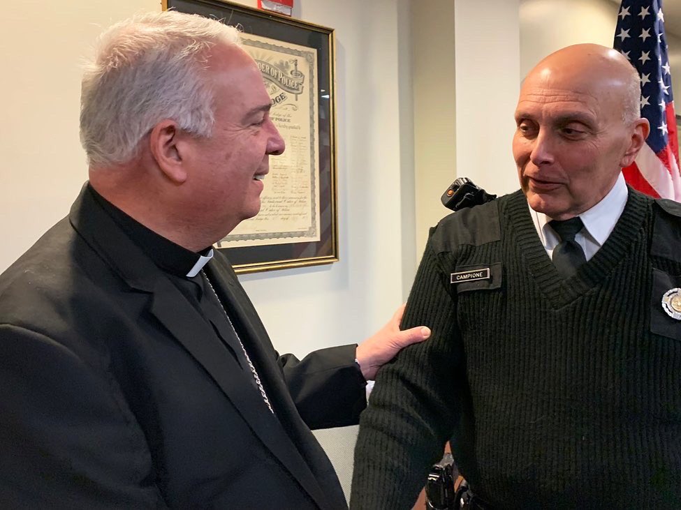 ArchbishopPerez's tweet photo. 1/7 I was blessed earlier today to have the opportunity to sit down with the board of the Michael the Archangel Ministry at the Fraternal Order of Police Lodge 5. https://t.co/QVZlTC8UUI