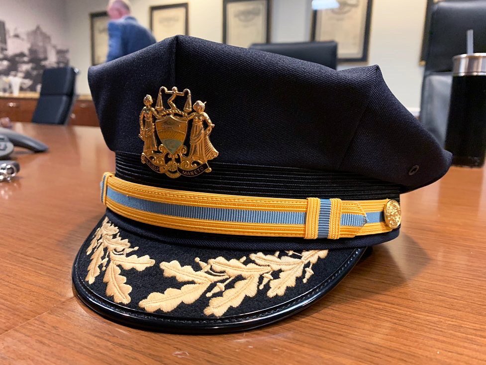 ArchbishopPerez's tweet photo. 1/7 I was blessed earlier today to have the opportunity to sit down with the board of the Michael the Archangel Ministry at the Fraternal Order of Police Lodge 5. https://t.co/QVZlTC8UUI
