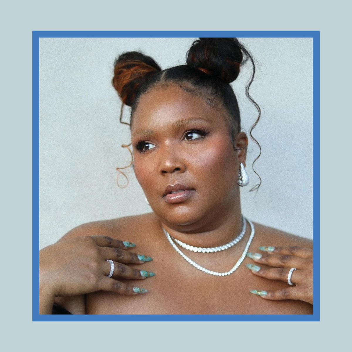 Living for <a href="/lizzo/">LIZZO</a> and these space buns ✨Our latest Trend to Try has all the tips to get this look at home #spacebuns #hair #hairstyles