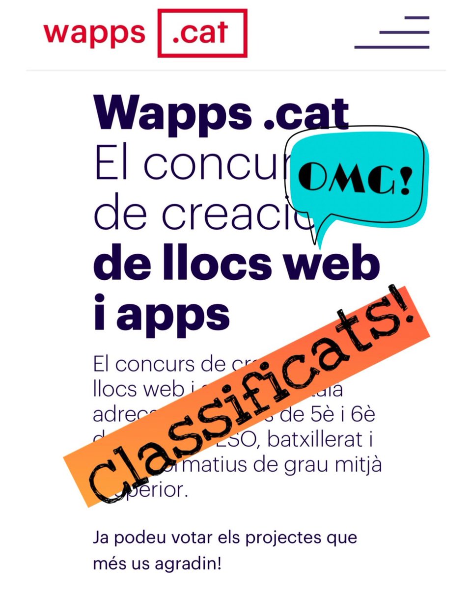 Cultural_BDN's tweet photo. Els alumnes i les alumnes de Cicles Formatius s'han classificat per la fase final del concurs https://t.co/VUDvpVfHWu! Enhorabona i molta sort!
#culturalbadalona #ensenyament #wapps #ciclesformatius https://t.co/aqXFDtmHOh