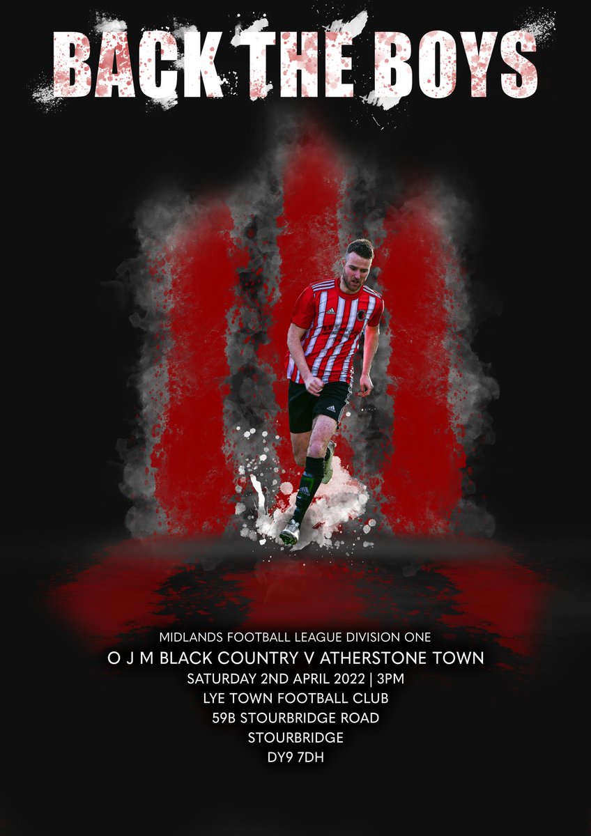 ItsPaulOrNothin's tweet photo. Two more points needed to be crowned Champions, and we have our first chance to do it this Saturday! So get yourself down to the Lye Town Stadium and watch @FCAtherstone  take on hosts @OJMBlackCountry 

#TheFatLady #UTA #OhWhenTheTown 🔴⚪⚫🐍 https://t.co/1EY9WsNliE