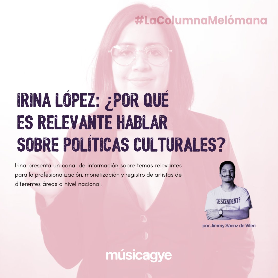 En #LaColumnaMelómana traemos a @Irinalopez1991 al debate sobre lo público y su contenido original como canal de información cultural. - - Lee la nota completa aquí:👇🏽 Texto: @jimmysdv bit.ly/IrinaLópezMúsi…