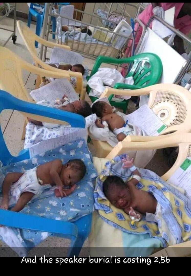 FreedomIsComin5's tweet photo. One of them is an infant ward that is not funded the other is a grave that is going to cost you and I 100โs of millions.
Go figure #StandUpUg #Kunga #RiseupUg https://t.co/IgeNjJXNiP