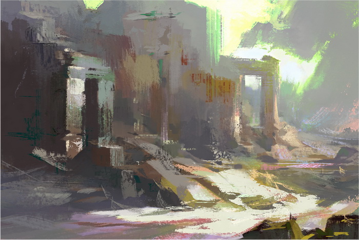 NathanFowkesArt's tweet photo. Ruins! https://t.co/rEjBviz946