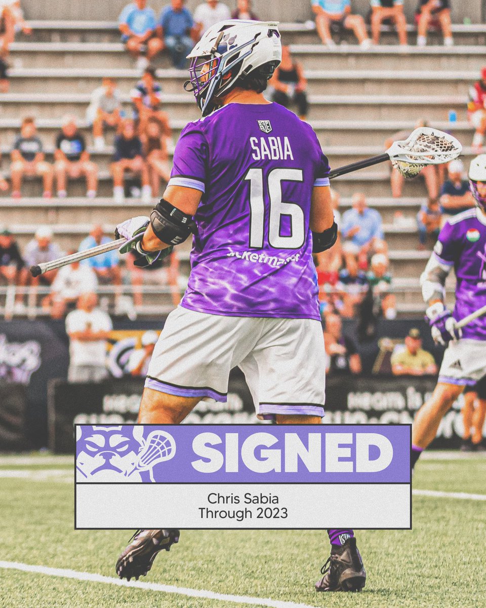 will the @Chris_Sabia fan club please stand up! we have signed defenseman Chris Sabia through the 2023 season. 😈💧