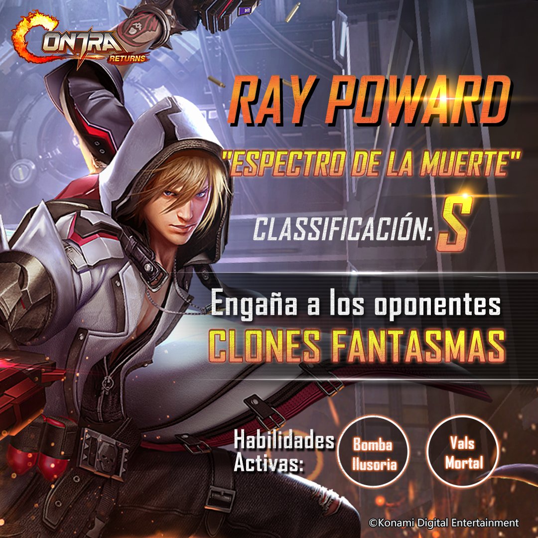 ContraReturnsES's tweet photo. ¡Ray Poward es una potencia cuando se trata de dominar el campo de batalla! ¡Sus Clones Fantasma pueden engañarte y caer en una trampa mortal! Ten cuidado
#ContraReturns
#ContraReturnsLATAM https://t.co/Qka1IKfS8I