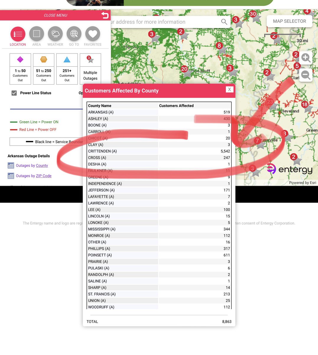MemphoNewsLady's tweet photo. #BREAKING: @EntergyArk reporting 5500 hundred customers without power in Crittenden County right now.
@WMCActionNews5 Chief Meteorologist @RonChilders & Meteorologist @Dentonwx are live on the air tracking tornado warned storms moving thru the Mid-South.
#arstorm #arwind #arwx https://t.co/p8CUb8k6mR
