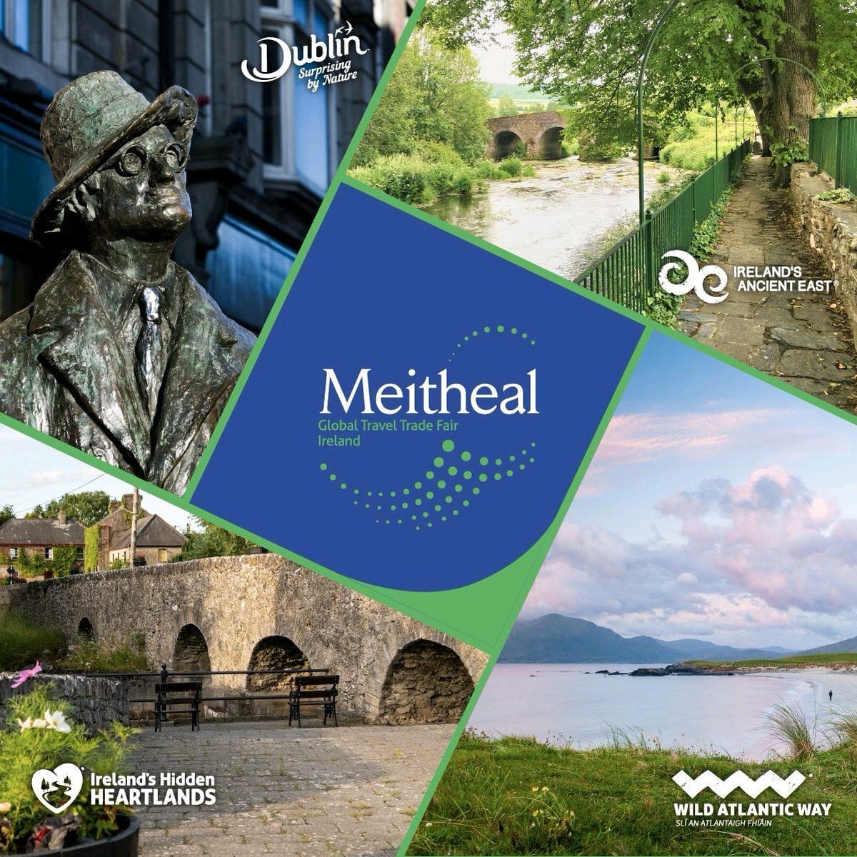 All set to join many others in showcasing all that Waterford has to offer in Killarney this week at Meitheal 2022 in association with Failte Ireland 💙
 #tourism #travel #failteireland #waterford #camino #irishcamino #irelandsancienteast