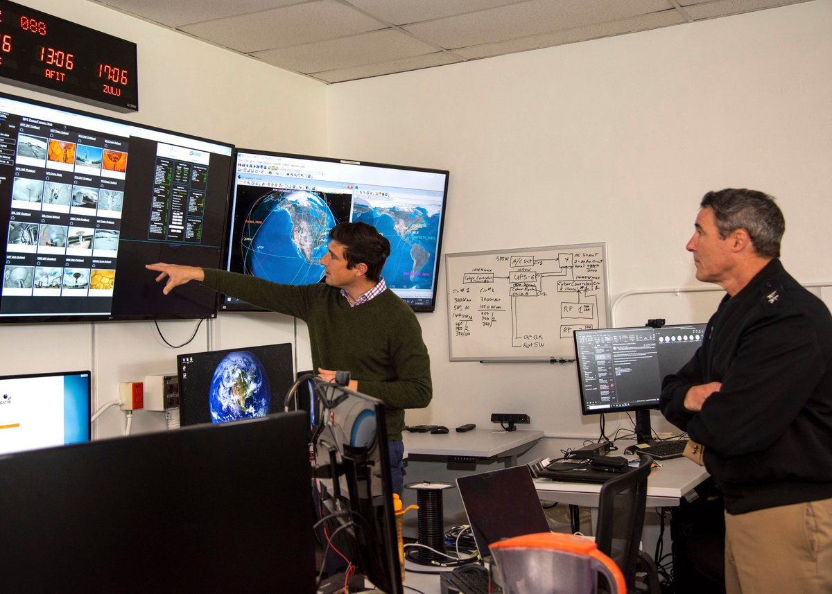 NPS_Monterey's tweet photo. Great visit with @USPacificFleet Deputy Commander and #NPSalumnus RADM Blake Converse discussing #cyber, #space, USW and how the new Nimitz Research Group can help address #PACFLT issues.
More ➡️ https://t.co/qTyjzs7I9H
#Partnerships #USNavy #NPS #NavalPostgraduateSchool https://t.co/Zac2EXSg5e