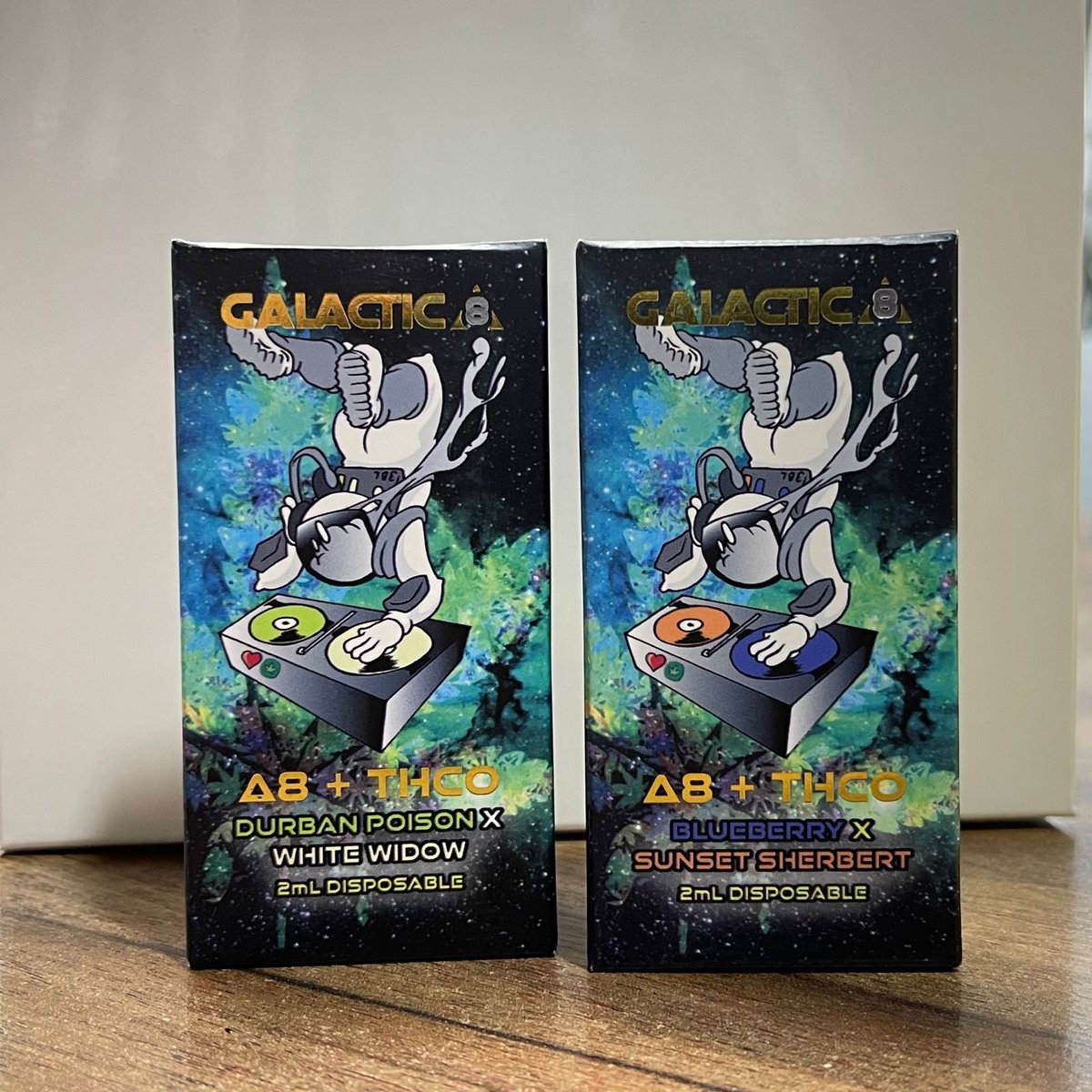 galacticdelta8's tweet photo. New and coming very soon! These packages look GREAT! #galactic8 #thco #delta8 #blends #terpenes #disposables https://t.co/wiJ0tH3tcV