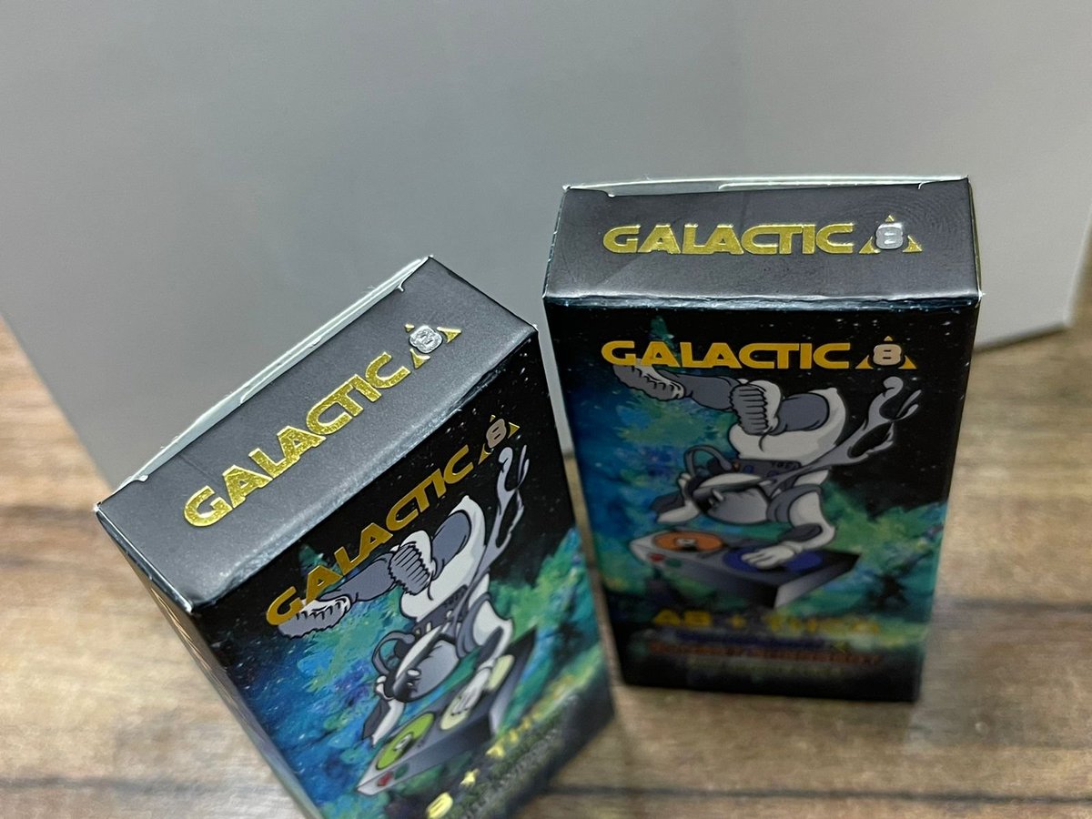galacticdelta8's tweet photo. New and coming very soon! These packages look GREAT! #galactic8 #thco #delta8 #blends #terpenes #disposables https://t.co/wiJ0tH3tcV