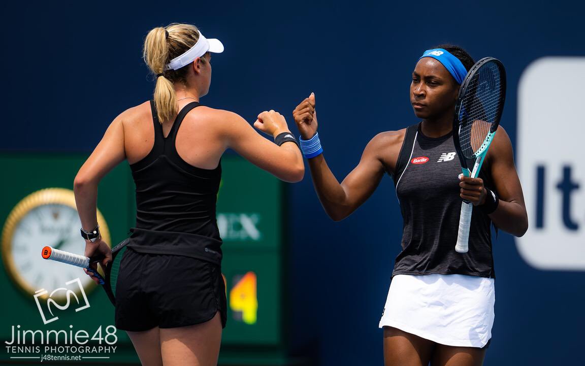 cocogauff_'s tweet photo. Into the doubles semifinals!
McCoco top Teichmann/Cornet 7-5 6-7 10-7 🔥 https://t.co/OgfL1Vlb7V