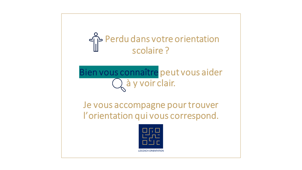 LDCoach_O's tweet photo. ldcoachorientation
Nous effectuons ensemble un travail qui vous aide à mieux vous connaître et à envisager une orientation cohérente qui vous correspond.
N'hésitez pas à me contacter pour que je vous explique la démarche https://t.co/7GzcacTO2z https://t.co/SP6b3b5dxa