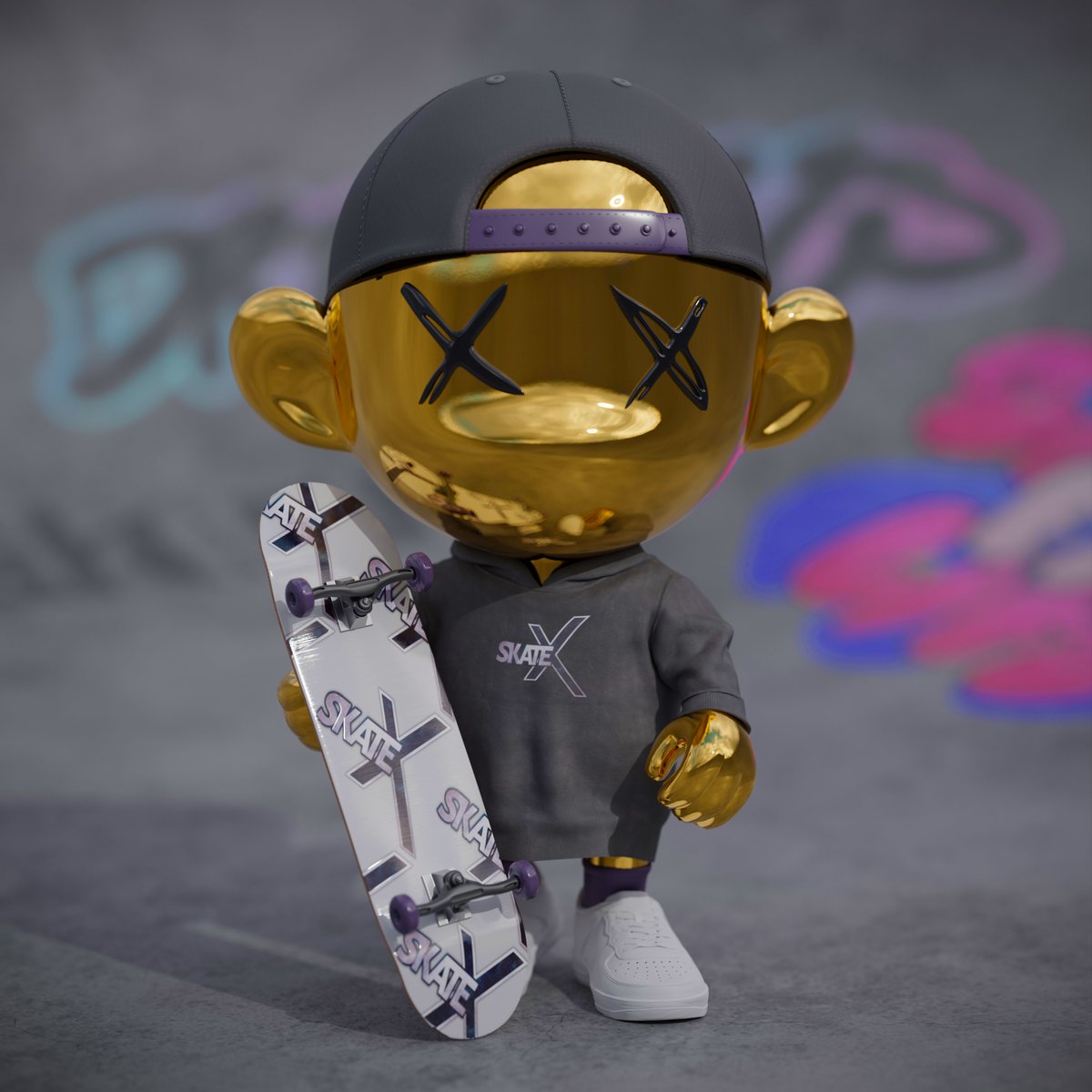 We are thrilled to announce a partnership with @PlaySkateX for the Create your SkateX with Drippies Competition. 

To enter: 

Tweet your board art using #SkateXDrippies and tag <a href="/drippieverse/">Drippies™ 💧</a> &amp; @PlaySkateX within 36h. 

3 winners will be featured in a SkateX honorary collection