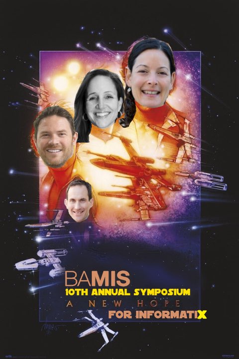 CALonghurst's tweet photo. So wonderful to rejoin my Bay Area colleagues in person today…hat tip @julian_genkins for the best speaker poster ever! https://t.co/N9u5ojxO1K