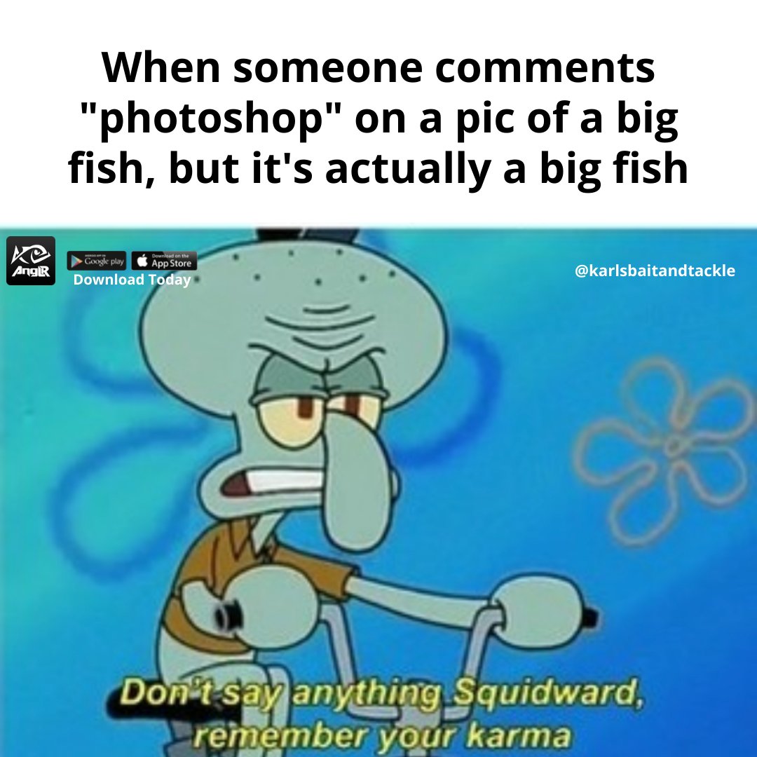 ANGLRfishingapp's tweet photo. Sometimes it really is just a big fish π€·π½ββοΈ
Tag a buddy that never believes when you catch big fish! β¬οΈ
#bassfishing #fishing #kayakfishing #largemouthbass #largemouth #smallmouth #smallmouthbass #anglrapp #fishinglife #fishingaddict #fishingmeme #fishingmemes
π·: @CatchCompany https://t.co/DWyjljLPkz